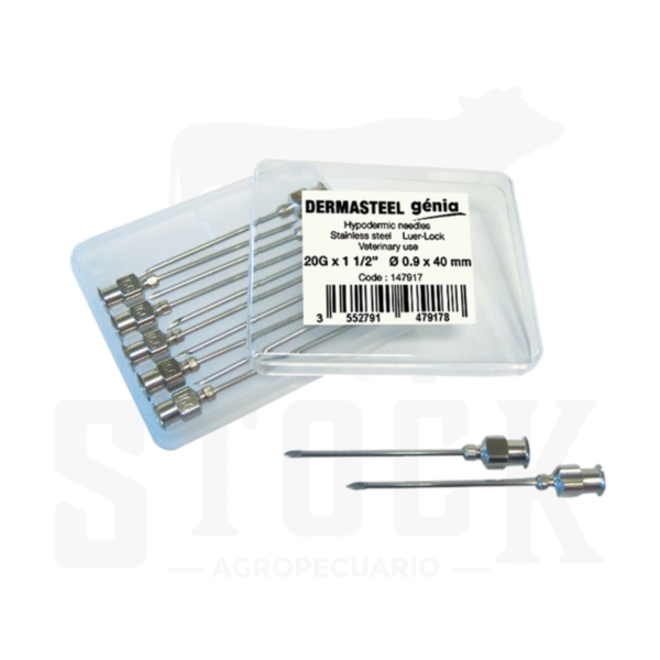 AGUJA DERMASTEEL HIPODÉRMICA