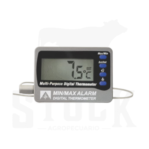 TERMÓMETRO MIN/MAX DIGITAL CON ALARMA