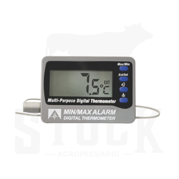 TERMÓMETRO MIN/MAX DIGITAL CON ALARMA