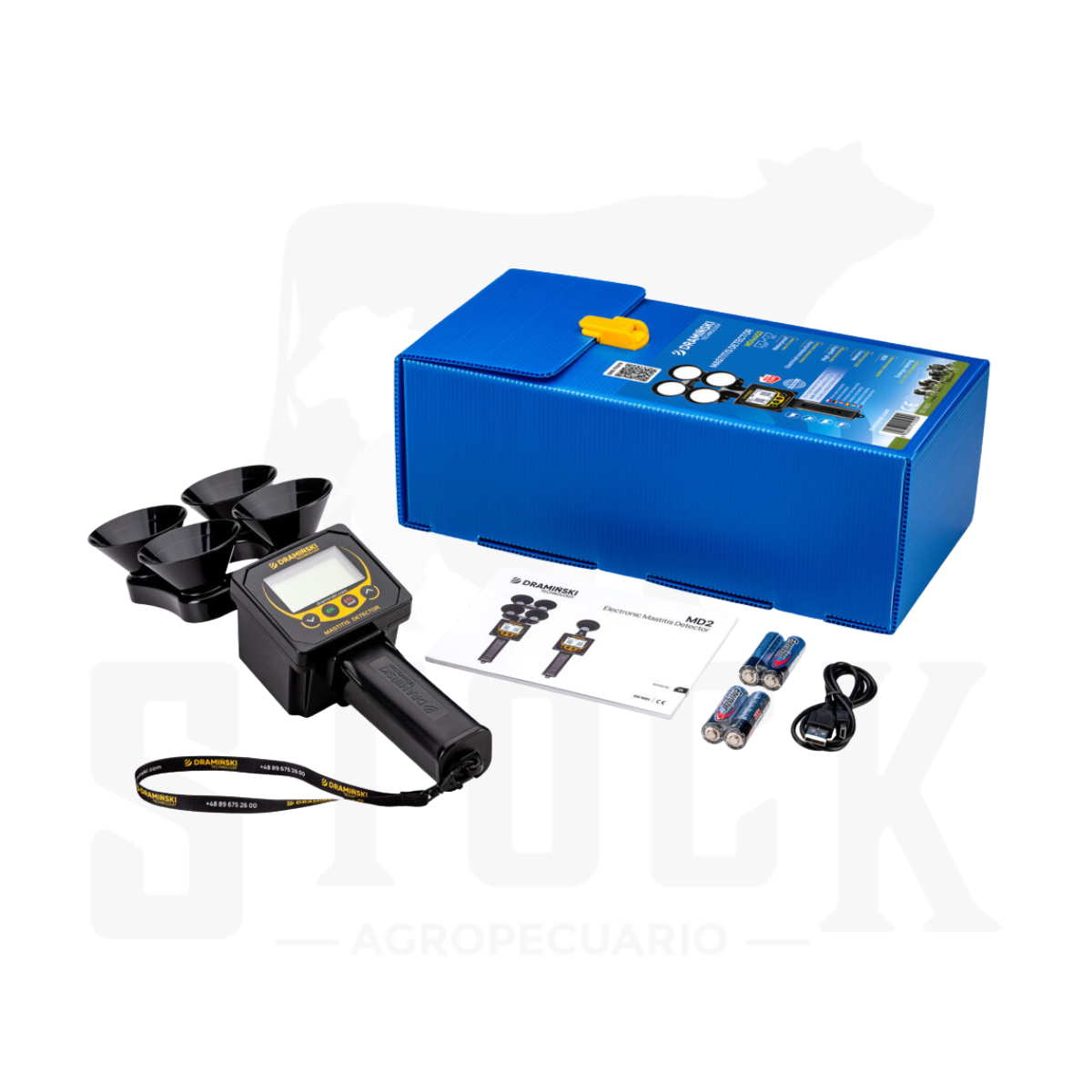 DETECTOR DE MASTITIS 4X4Q DRAMINSKI - Imagen 2