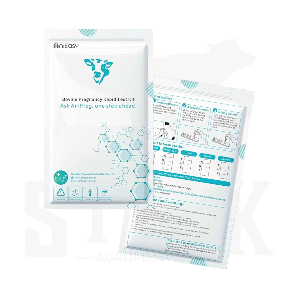 PRUEBA DE PREÑEZ EN SANGRE PARA BOVINOS