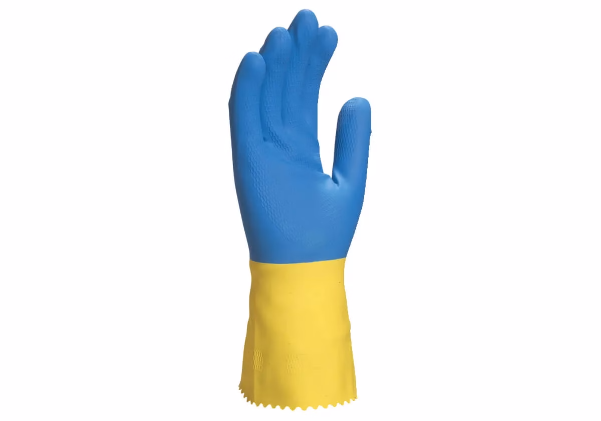 VE3301 Conoce los guantes DUOCOLOR VE330 y protege tus manos con comodidad durante diferentes tareas laborales. Encuentra una solución confiable para distintos entornos de trabajo y solicita información hoy. Cotiza tus guantes de seguridad.